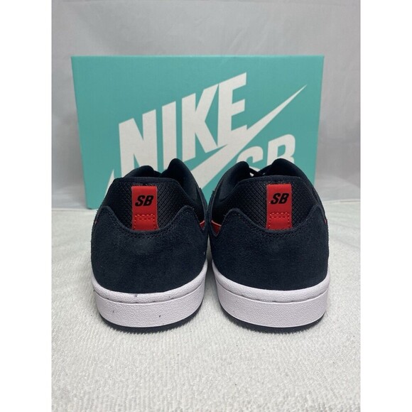 Nike Alleyoop Sneakers Men’s 11 Black White Red CJ0882-006 NIB New With Box - Picture 4 of 6